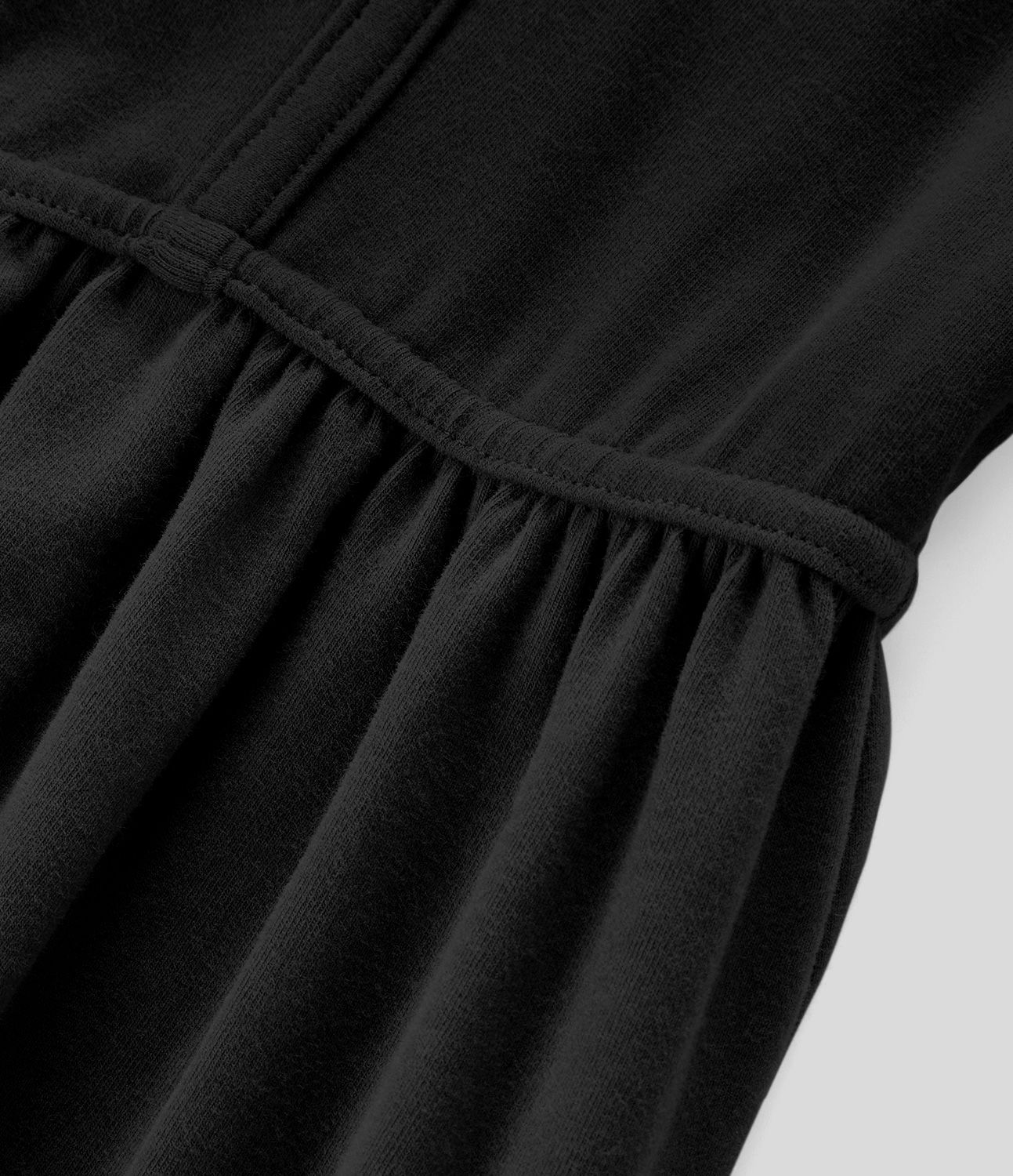 U Neck Backless Tie Back Long Sleeve Maxi Casual Cotton Dress