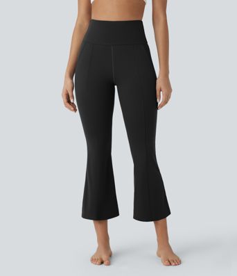 High Waisted Pocket Capri Yoga Leggings