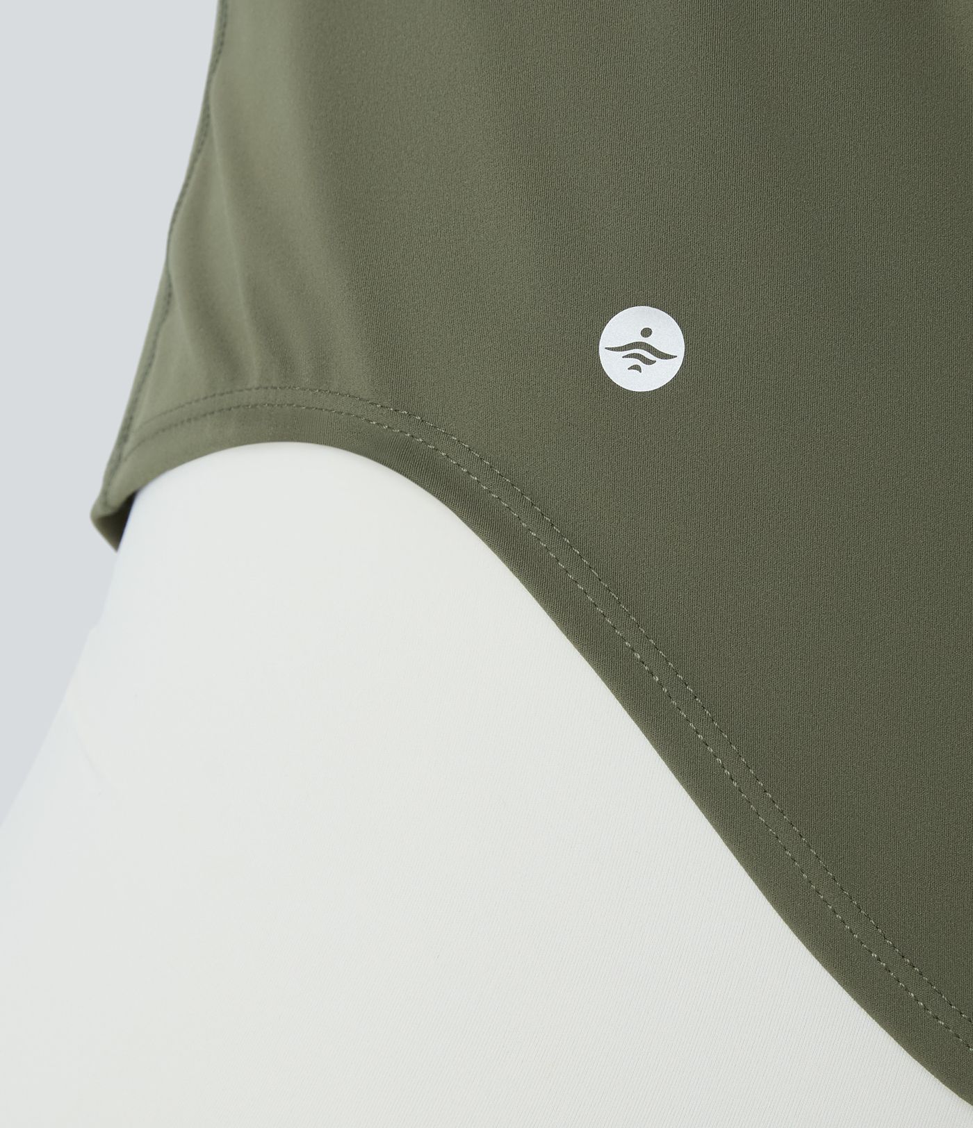 Halara UltraSculpt™ Round Neck Curved Hem Workout Tank Top