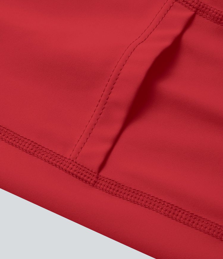 Vestido deportivo sin espalda con diseño retorcido en copas D-F