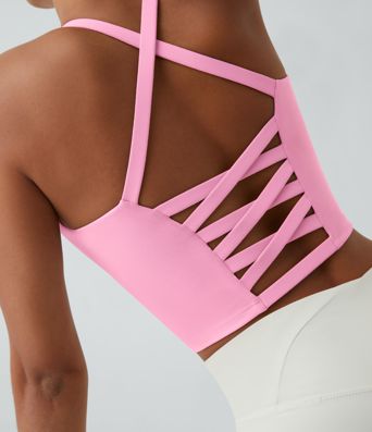 Cropped Yoga Tank Top A-C Cups