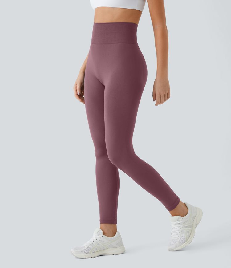 Seamless Flow Leggings mit hoher Taille und Rüschen