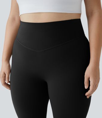 Halara UltraSculpt™ High Waisted Pocket Plus Size Shaping Training Capri Leggings Halara UltraSculpt™ High Waisted Pocket Plus Size Shaping Training Capri Leggings