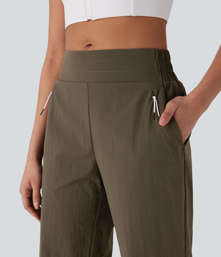 Pantalón baile pierna recta bolsillo lateral tiro medio resistente desgaste