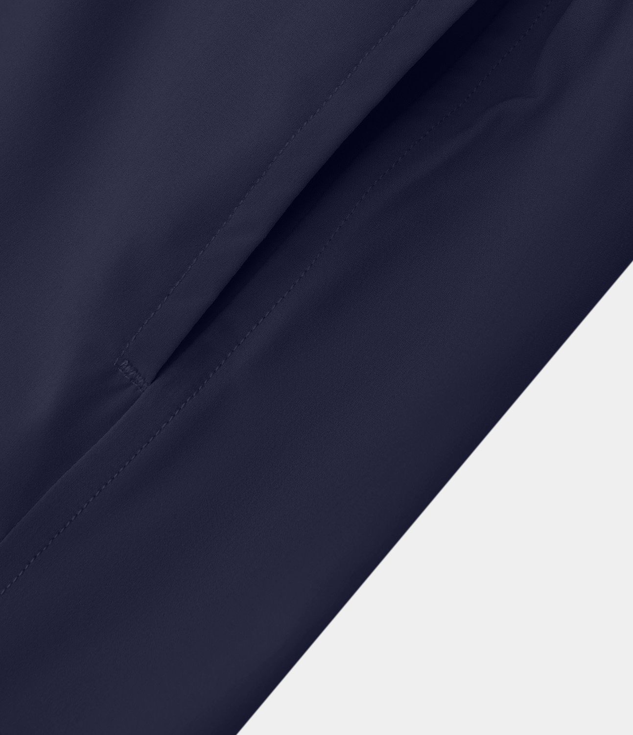 Breezeful™ 2-in-1 Crossover-Yoga-Shorts mit hohem Bund und Seitentaschen - schnelltrocknend, 10,2 cm