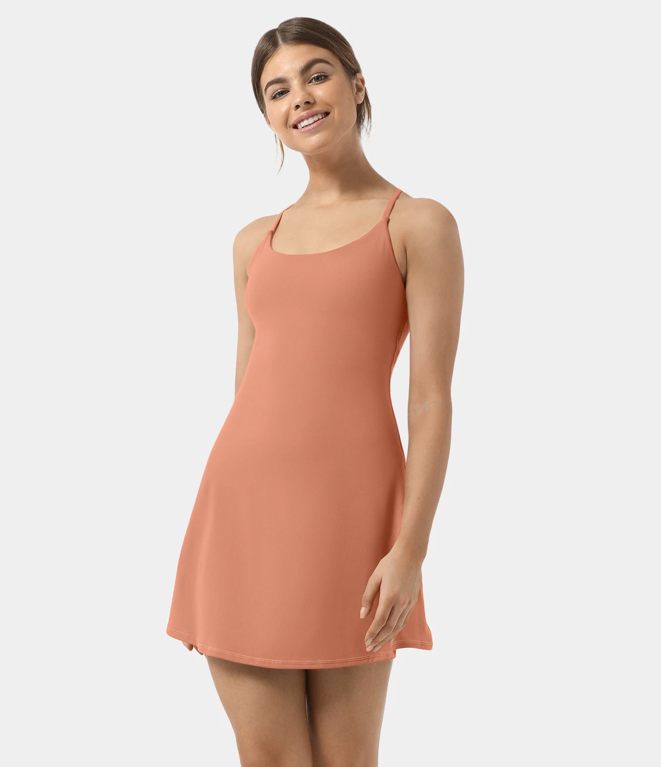 SoftlyZero™ Plush Backless Active Dress