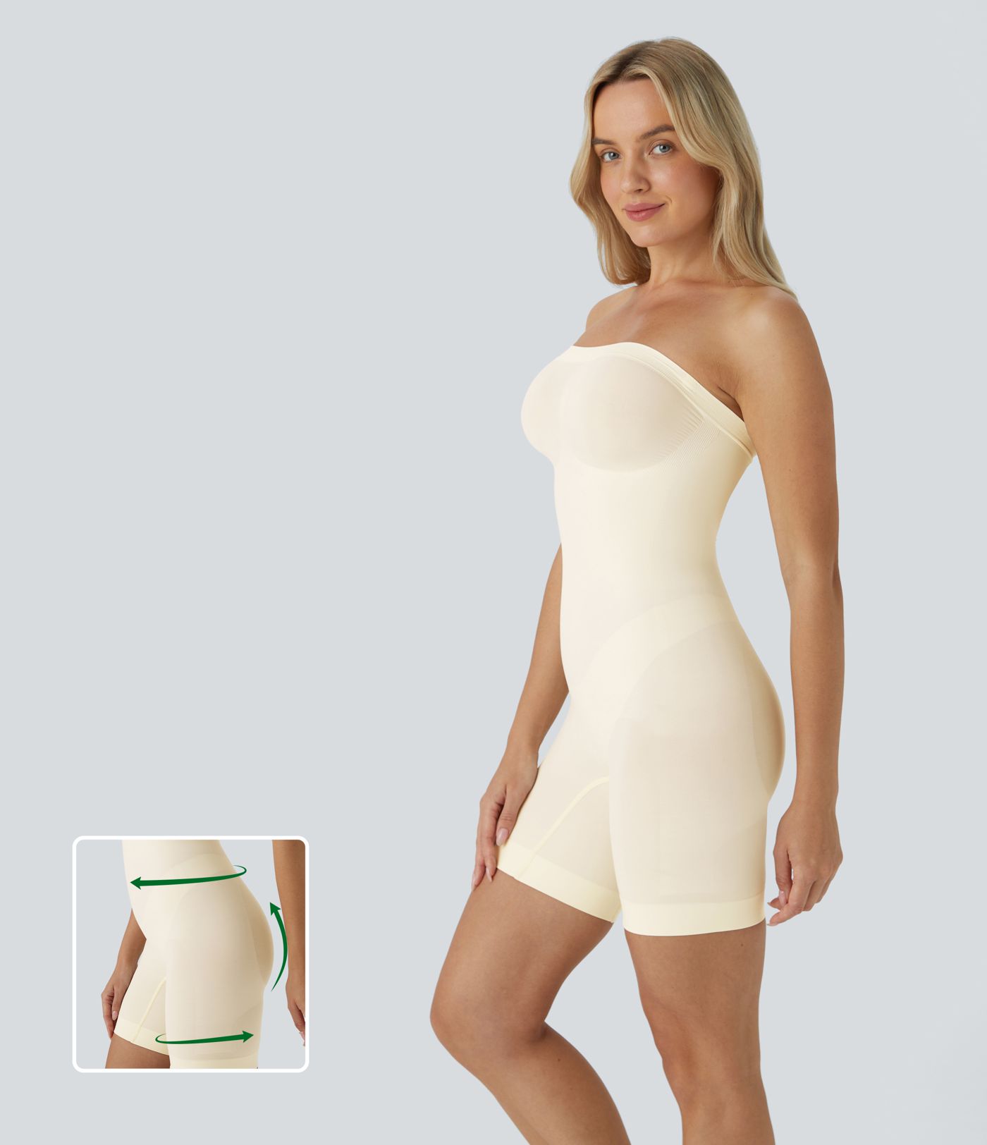 Body moldeador cuerpo tubo flujo sin costura levanta glúteo control abdomen