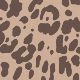 Dark Brown Leopard Print
