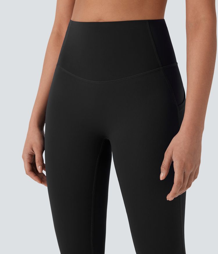SpeedWave™ High Waisted Tummy Control Butt Lifting Quick Dry 7/8 Workout Leggings with Pocket