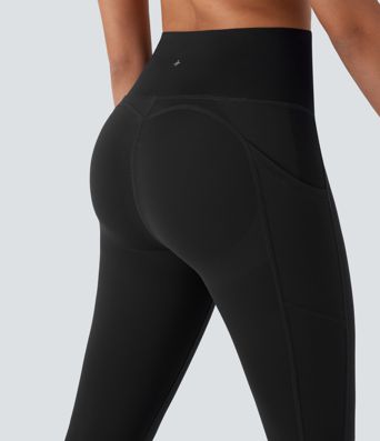 SpeedWave™ High Waisted Tummy Control Butt Lifting Quick Dry 7/8 Workout Leggings with Pocket