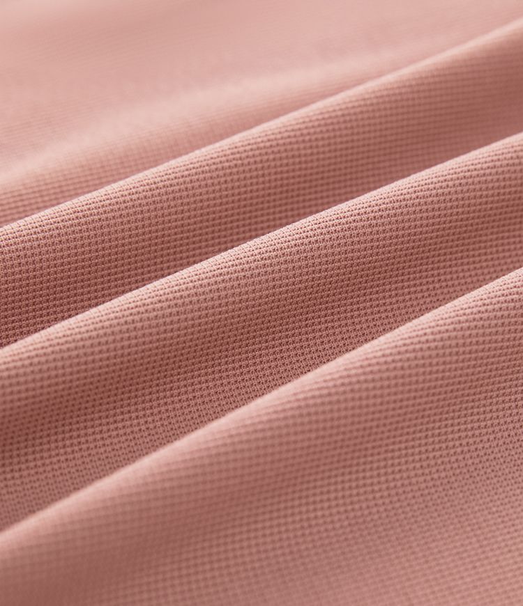 V-neck drop-shoulder relaxed waffle casual sweatshirt