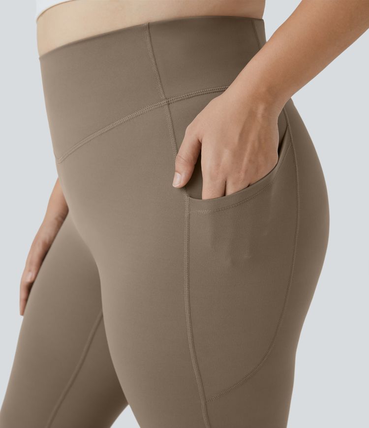 Halara UltraSculpt™ High Waisted Pocket Plus Size Shaping Training Capri Leggings