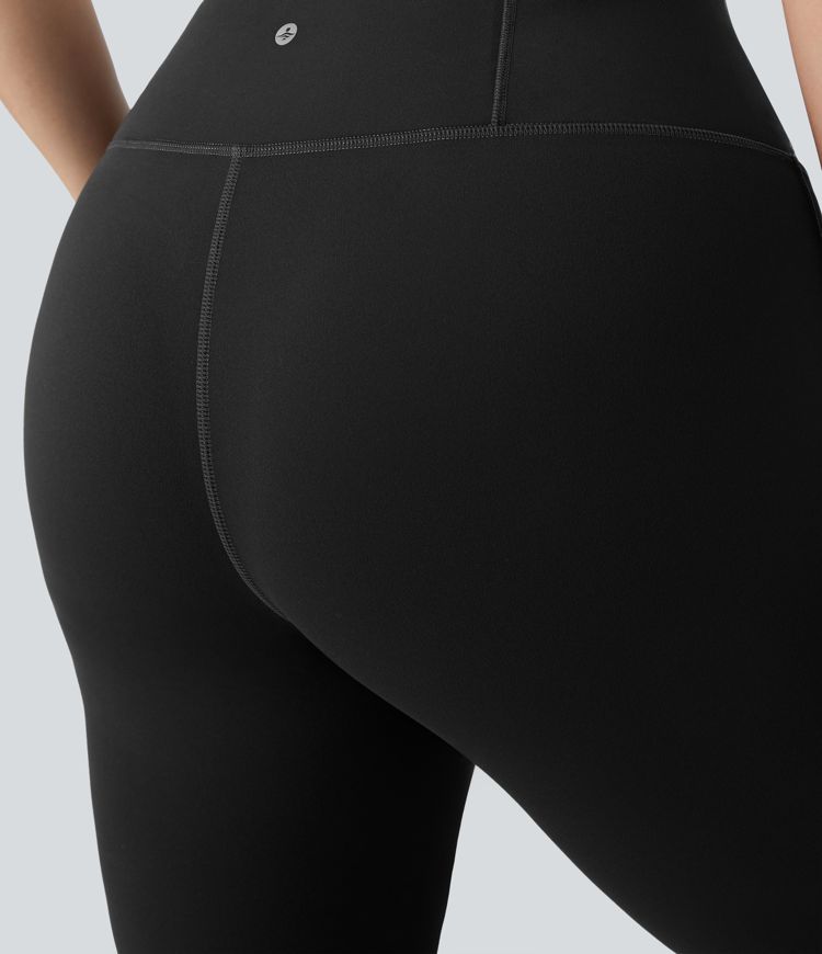 DayStretch High Waisted Pocket Plain Plus Size Leggings
