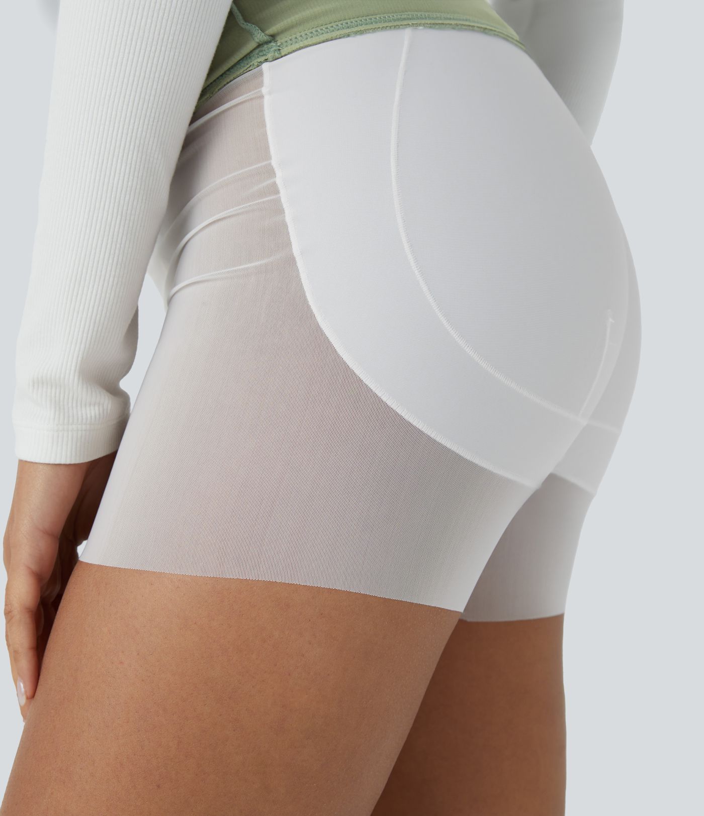 Patitoff™ Flow Pet Hair Resistant High Waisted Tummy Control Butt Lifting 2-in-1 Bodycon Mini Casual Skirt