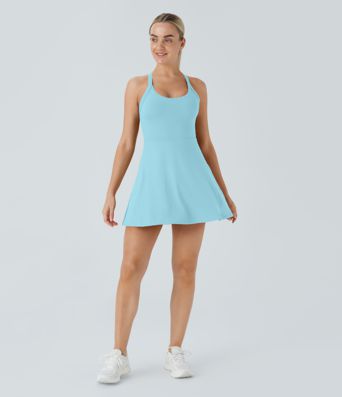 Backless Twisted Active Dress