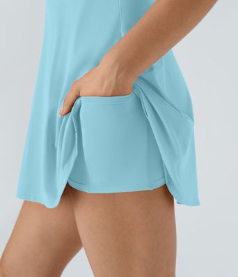 Backless Twisted Active Dress