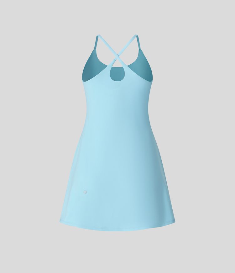 SoftlyZero™ Plush Backless Active Dress