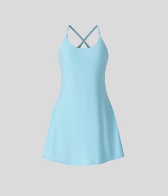 SoftlyZero™ Plush Backless Active Dress