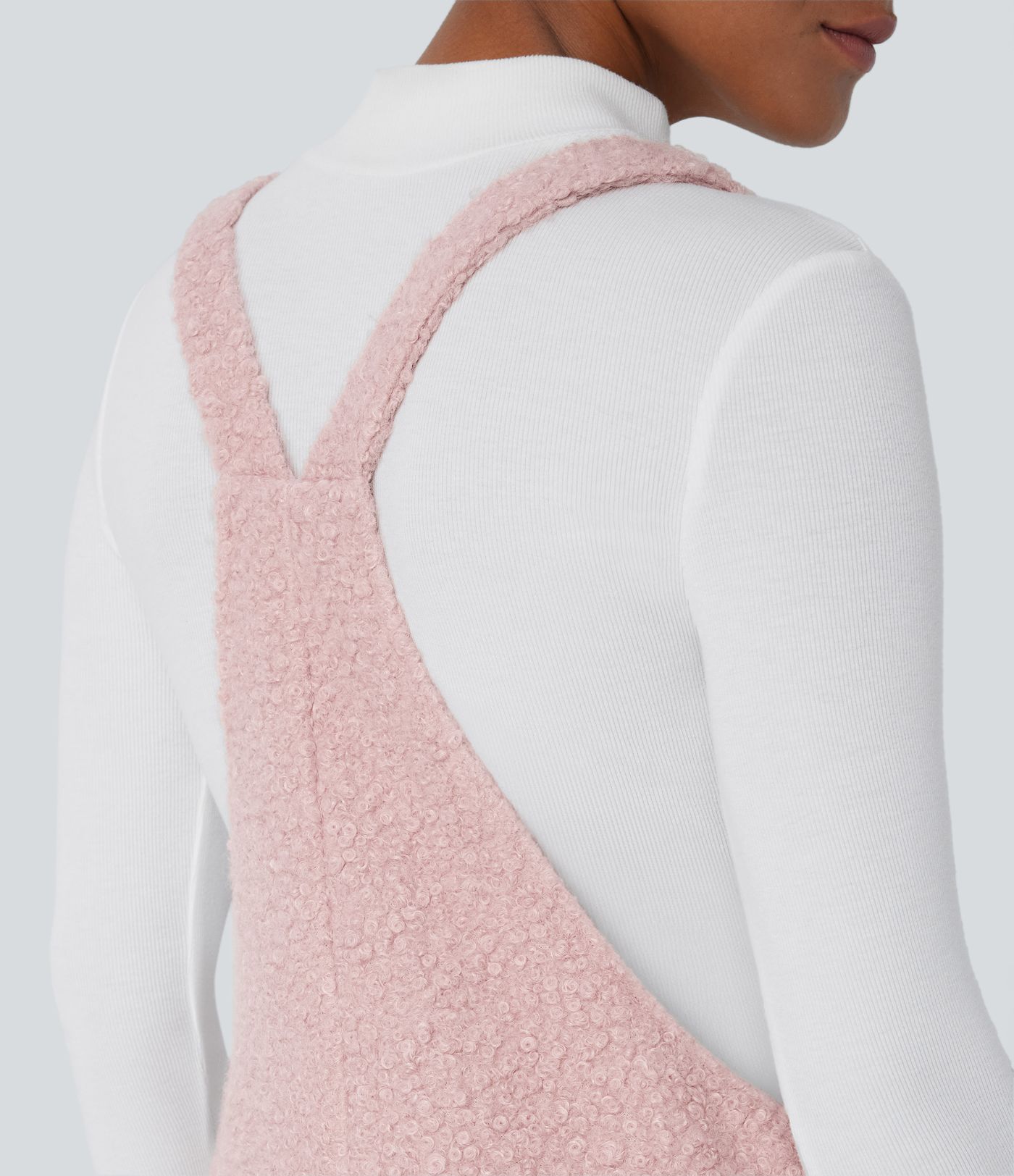 Pockets Casual Teddy Overalls