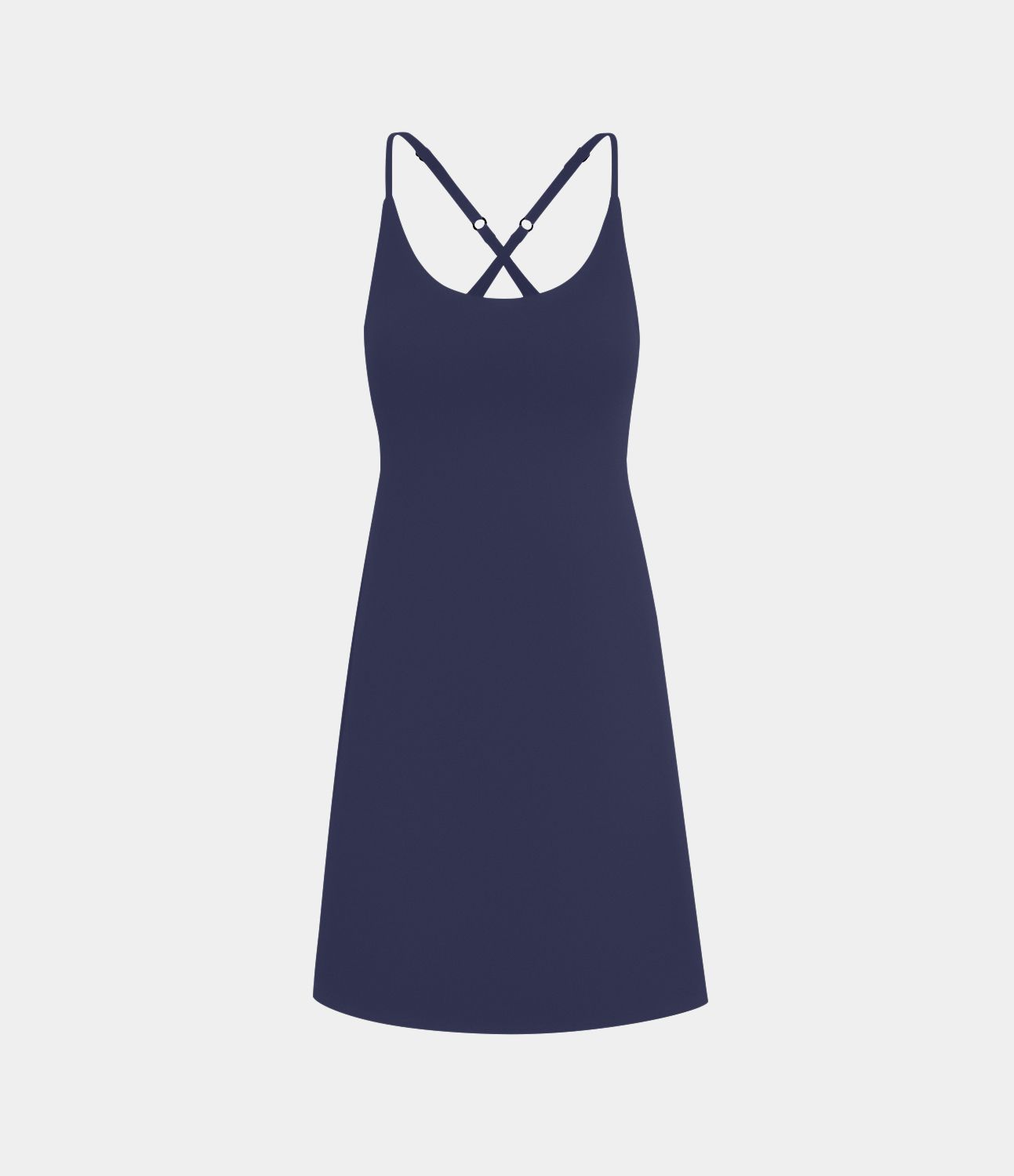 SoftlyZero™ Plush 2-in-1 Pocket Flare Slip Active Dress