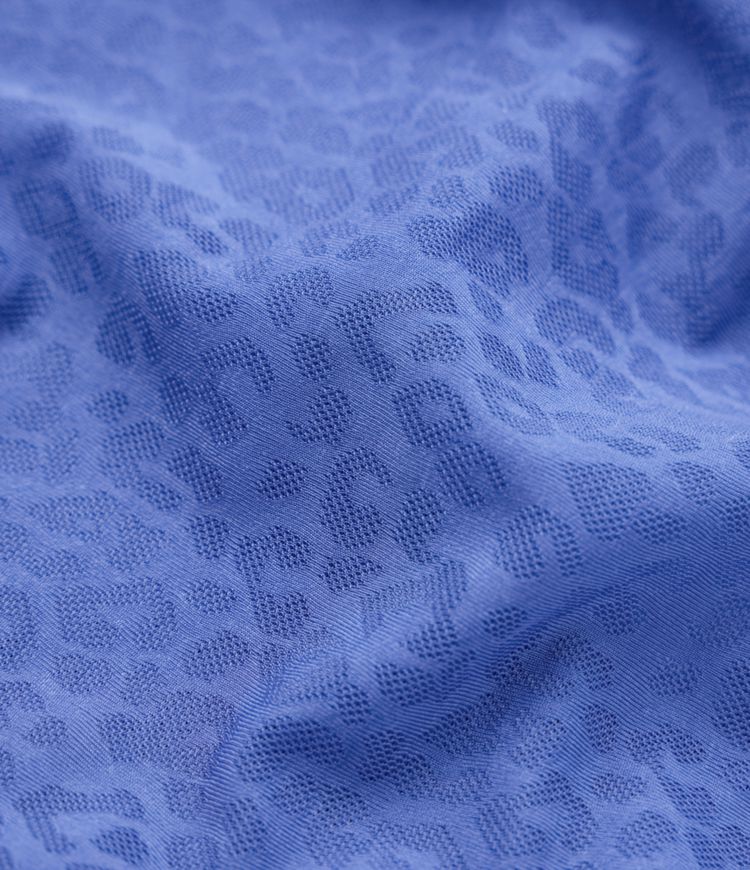 Sheer Racerback Leopard Jacquard Training Tank Top