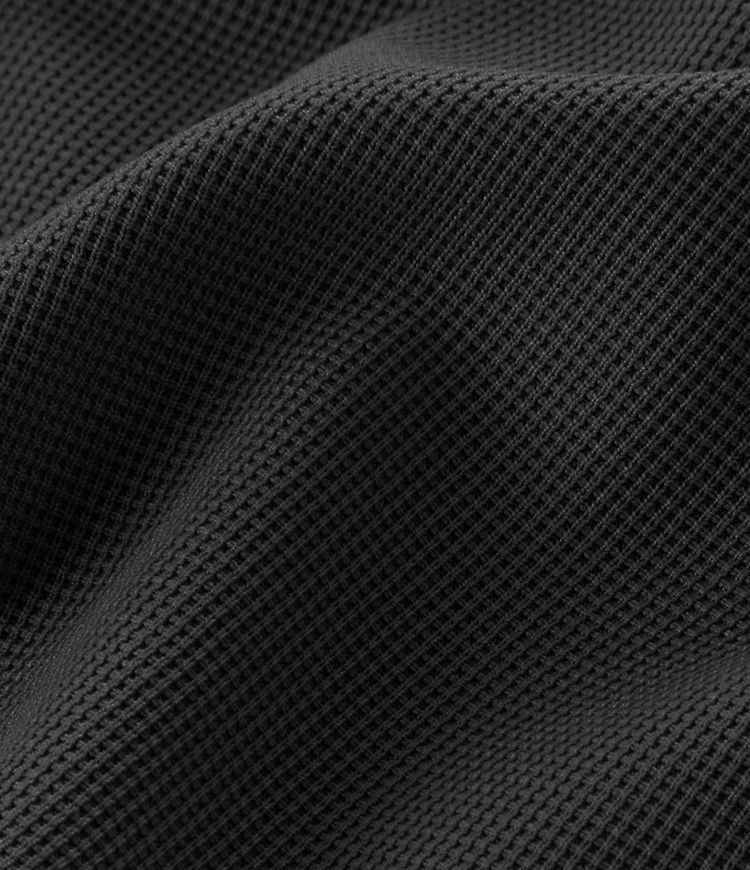 Mid Rise Zipper Pocket Waffle Casual Trousers