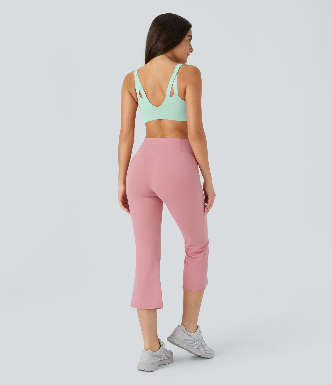 Low Support Cut Out Yoga Sports Bra
