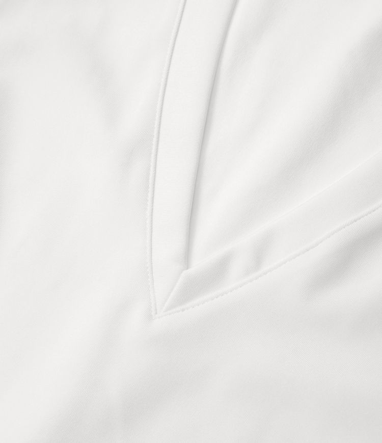 Robe Golf Sport Mini à Col en V sans Manches avec Ourlet Plissé