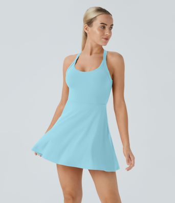 Backless Twisted Active Dress