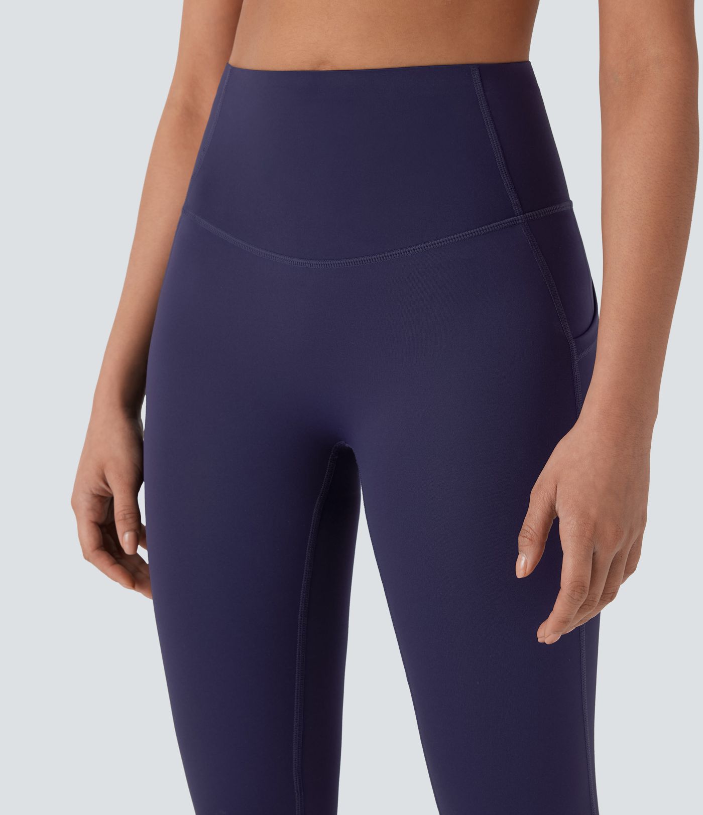 Legging 7/8 d'entraînement gainant galbant taille haute à séchage rapide avec poches SpeedWave™