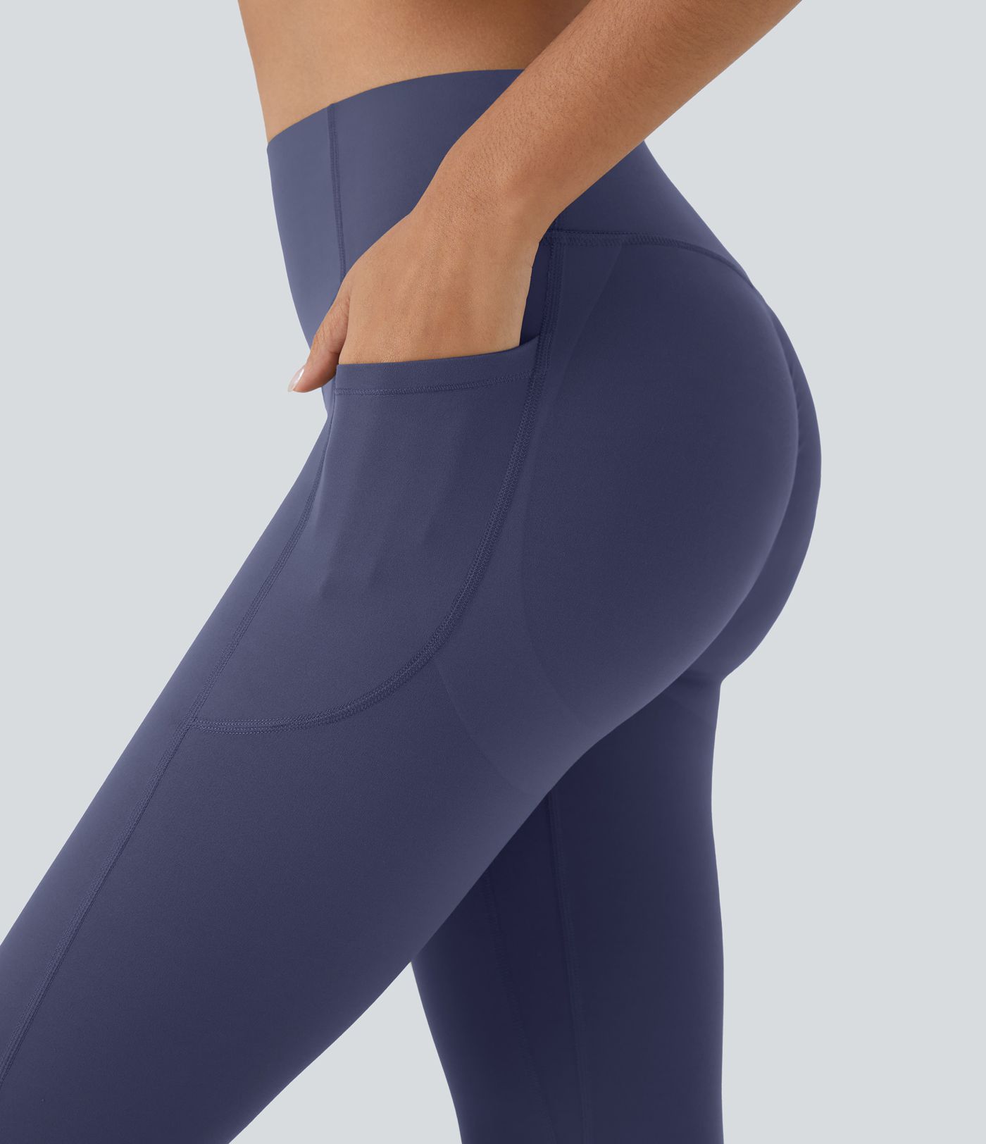Halara UltraSculpt™ High Waisted Scrunch Butt Lifting Tummy Control Pocket Shaping Capri Training Leggings