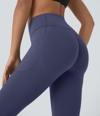 Halara UltraSculpt™ High Waisted Scrunch Butt Lifting Tummy Control Pocket Shaping Capri Training Leggings
