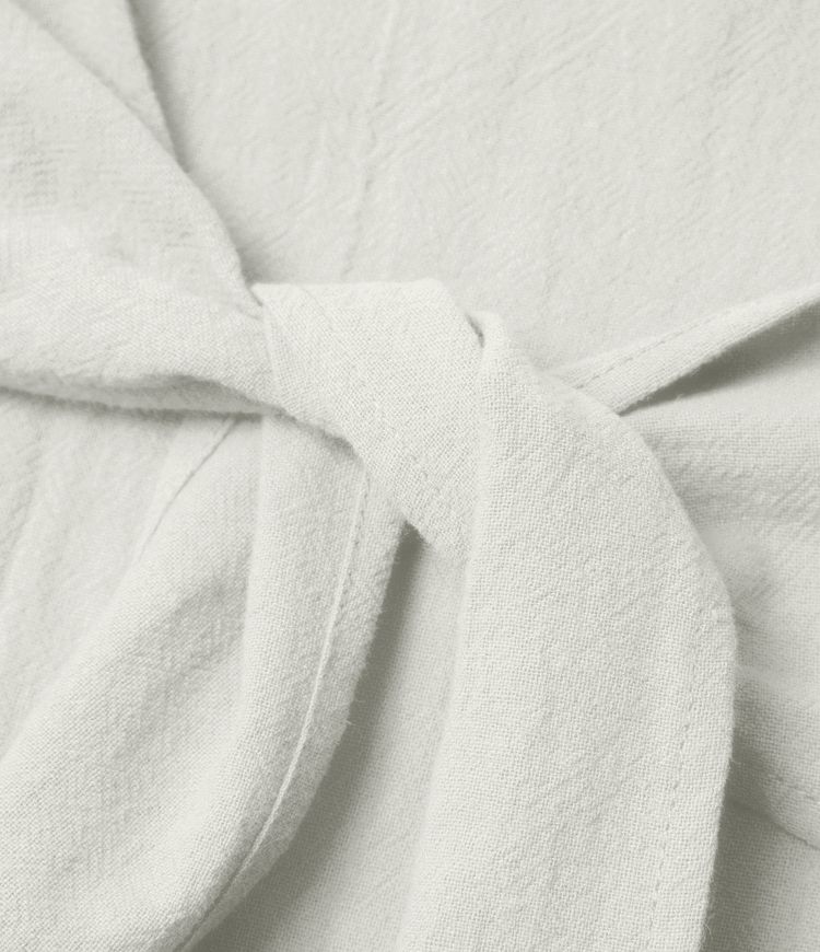 Tie Back Tiered Ruffle Flowy Slip Mini Casual Linen-Feel Dress