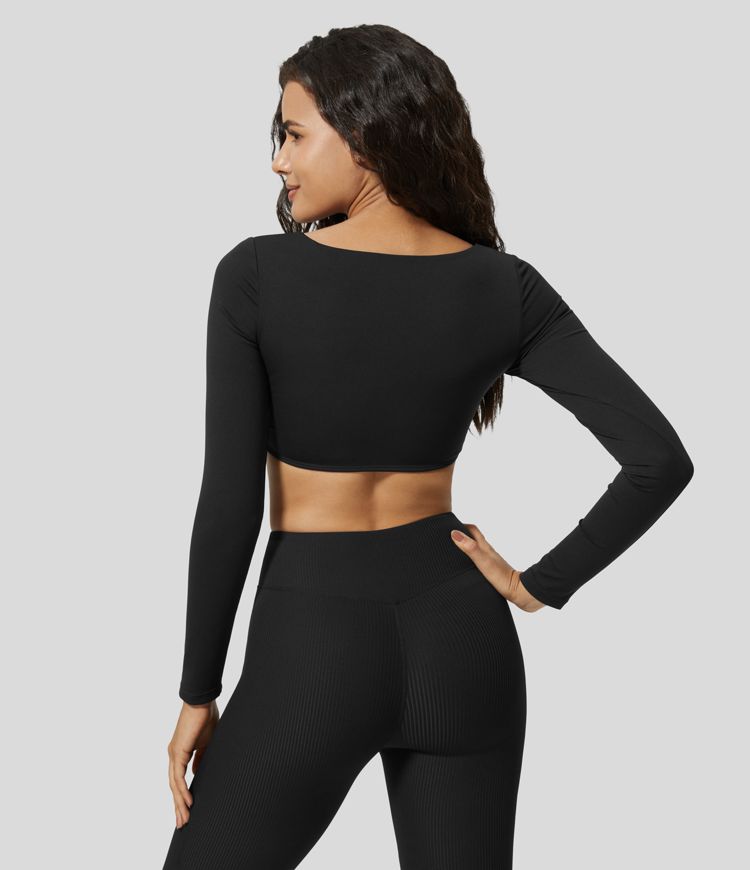 Camiseta Holgada De Manga Corta Para Yoga Para Mujer, Ropa Deportiva De