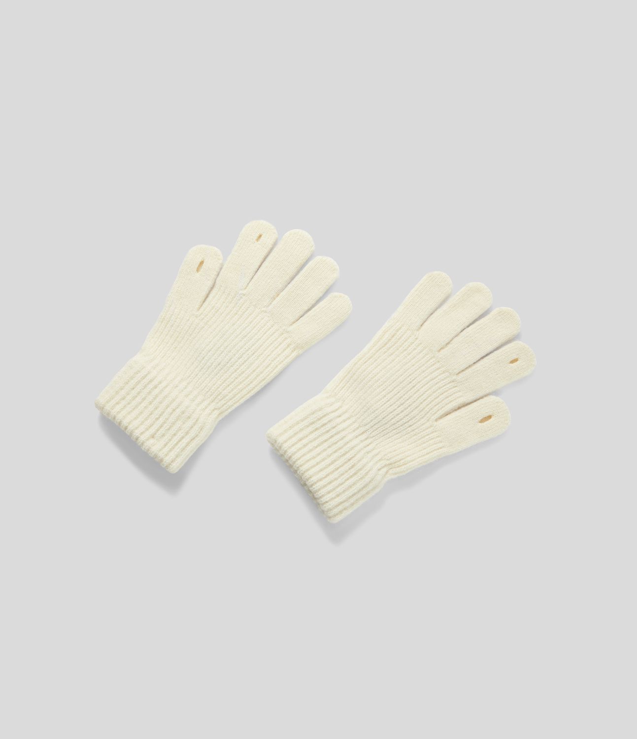 Lässige Handschuhe mit Lächelnmuster