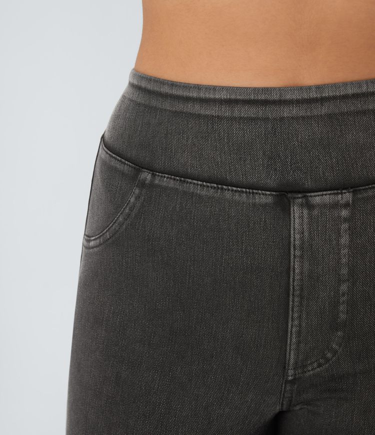 Halara Flex™ High Waisted Pocket Denim Casual Leggings
