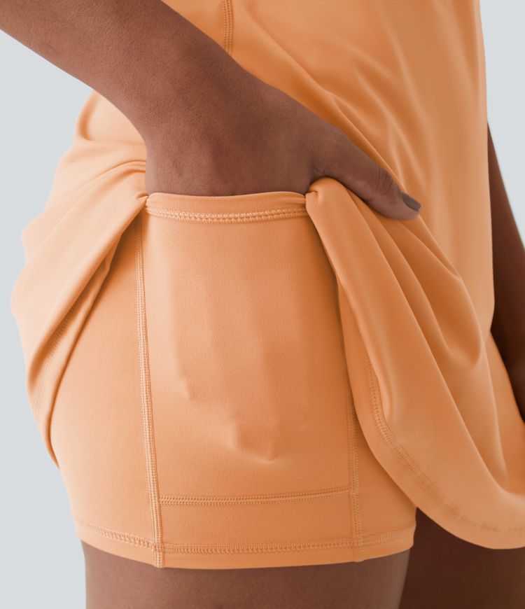 SoftlyZero™ Plush Backless Active Dress-Easy Peezy Edition