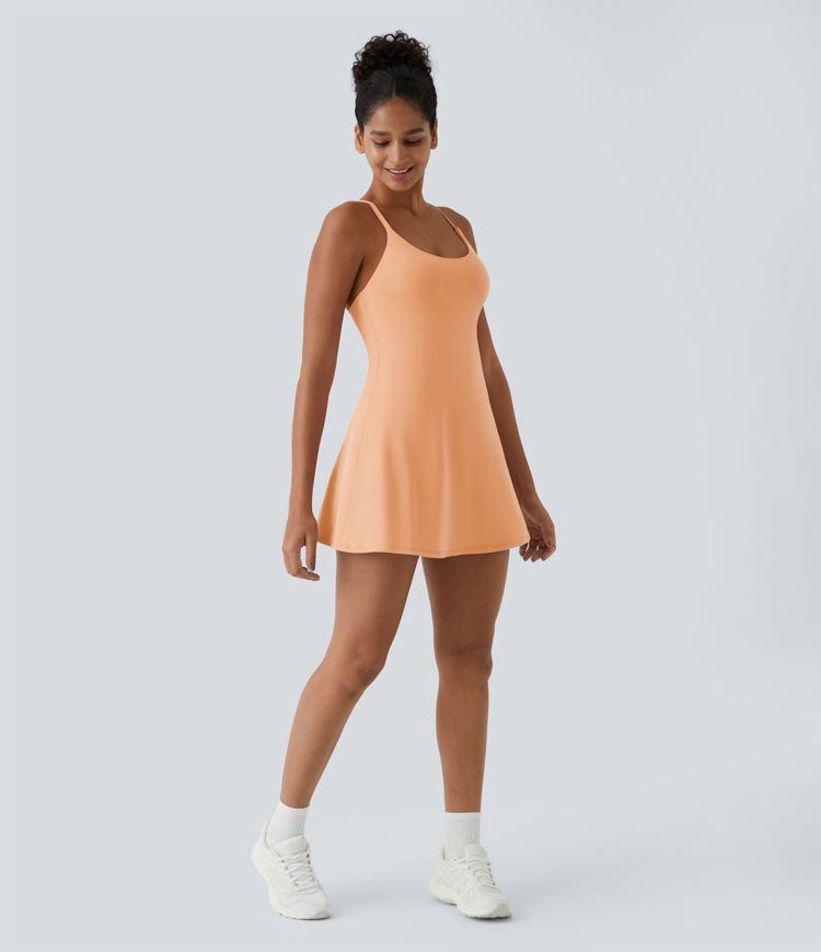 SoftlyZero™ Plush Backless Active Dress-Easy Peezy Edition