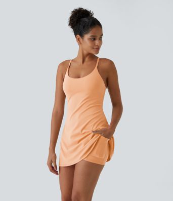 SoftlyZero™ Plush Backless Active Dress-Easy Peezy Edition