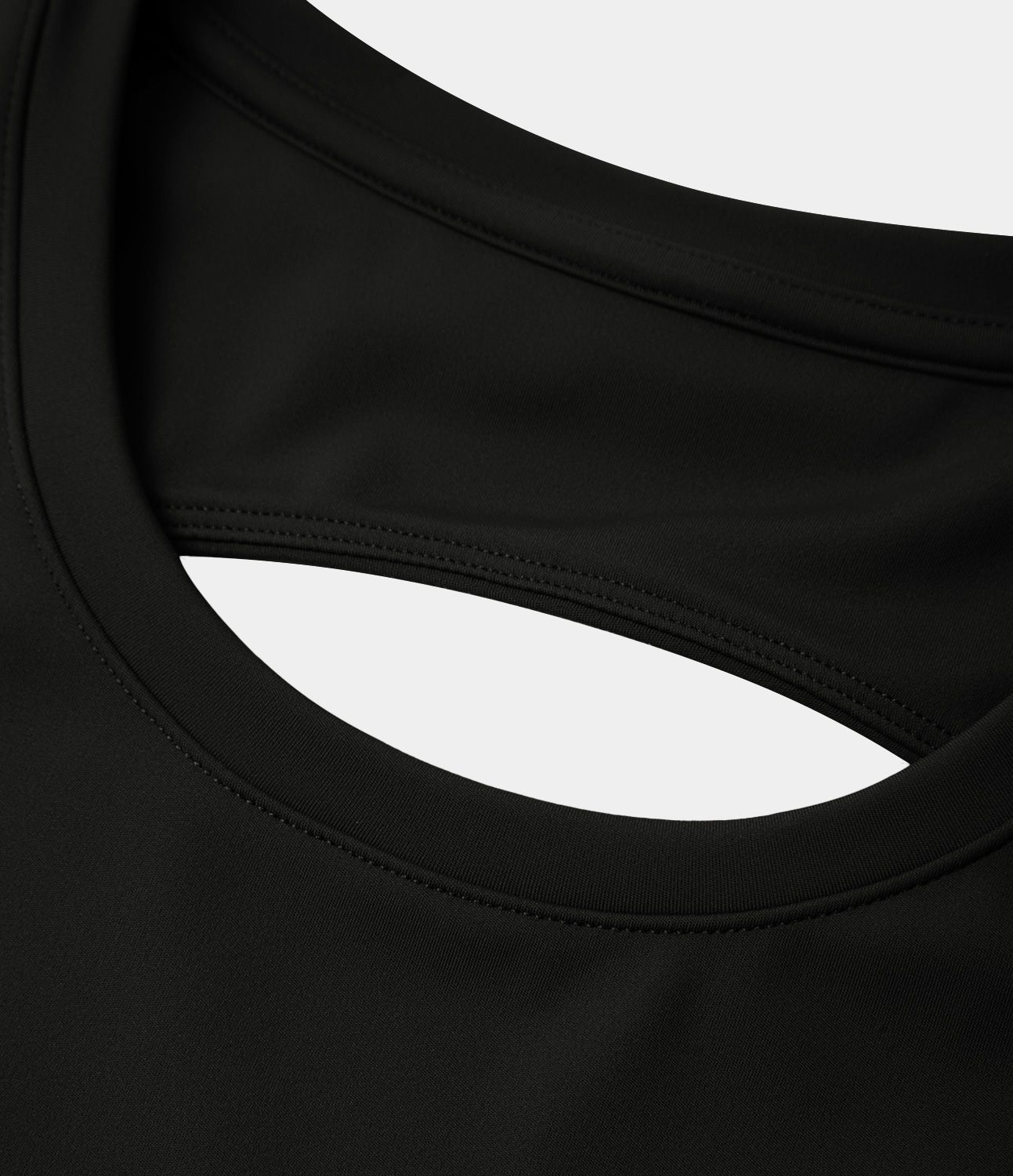 Vestido deportivo mini con abertura y falda acampanada para baile en copas D-F