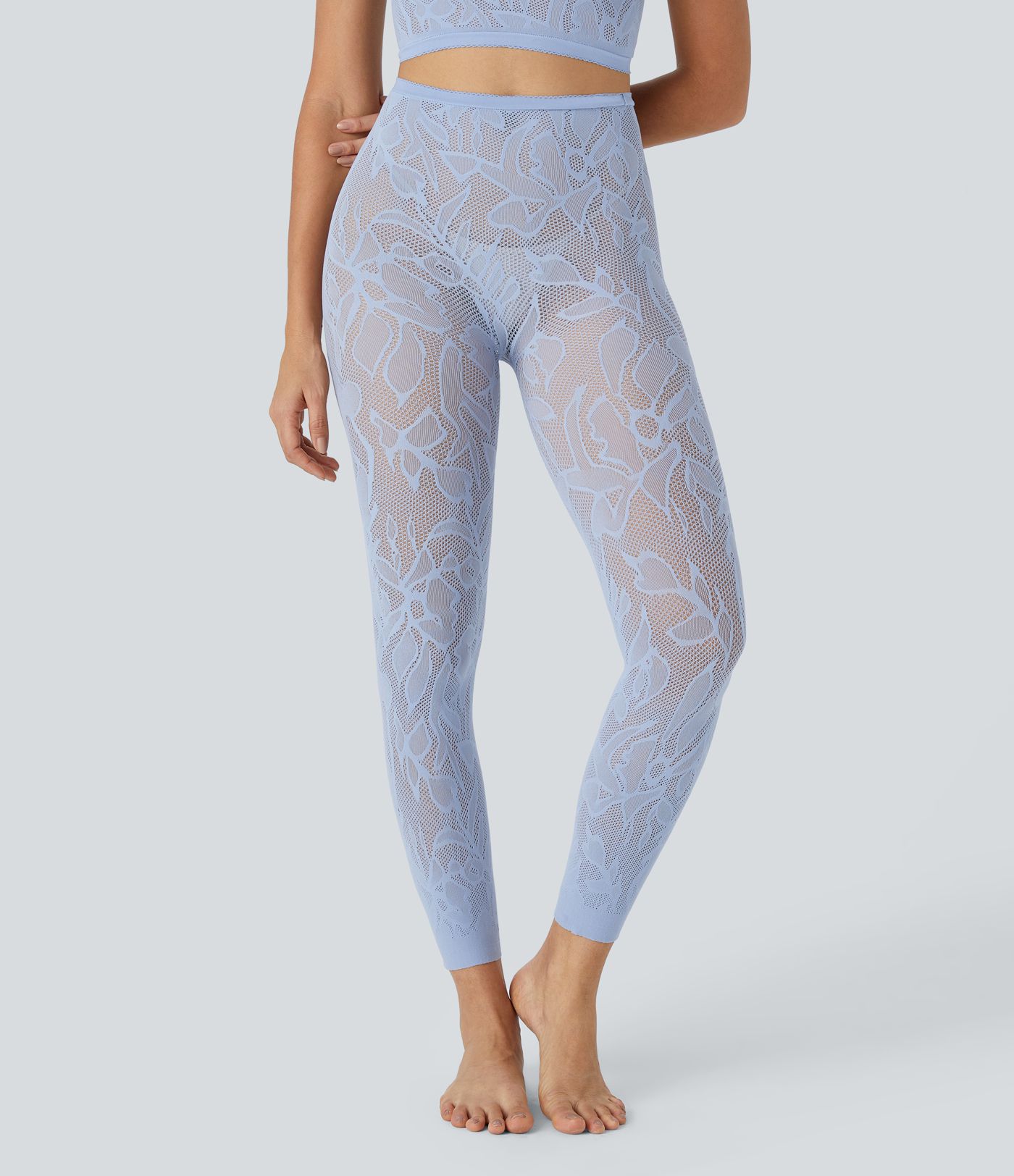 OneForm Seamless Flow High Waisted Cut Out Casual Leggings
