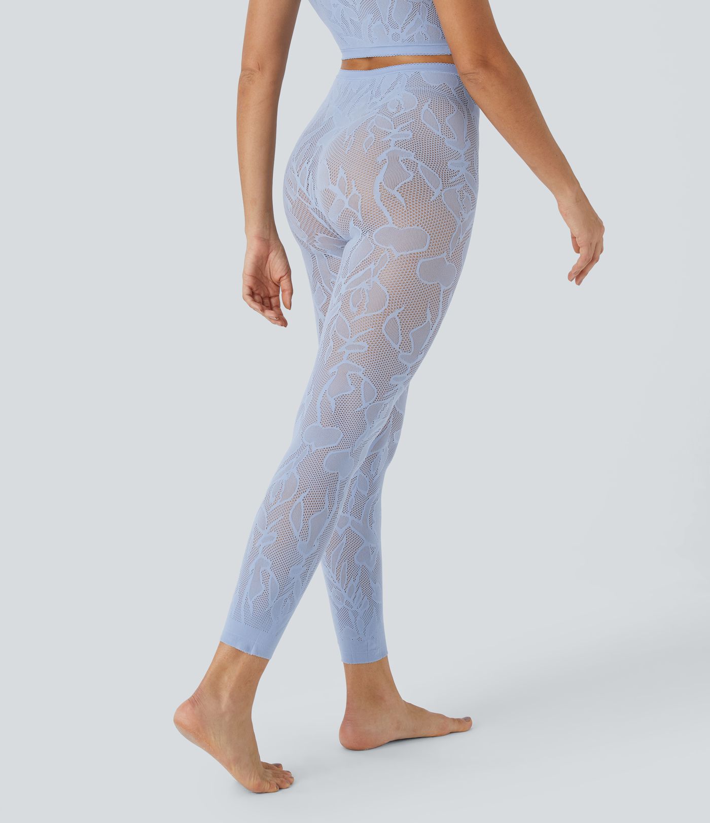 OneForm Seamless Flow High Waisted Cut Out Casual Leggings