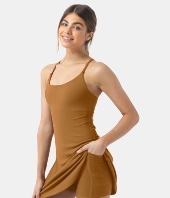 SoftlyZero™ Plush Backless Active Dress