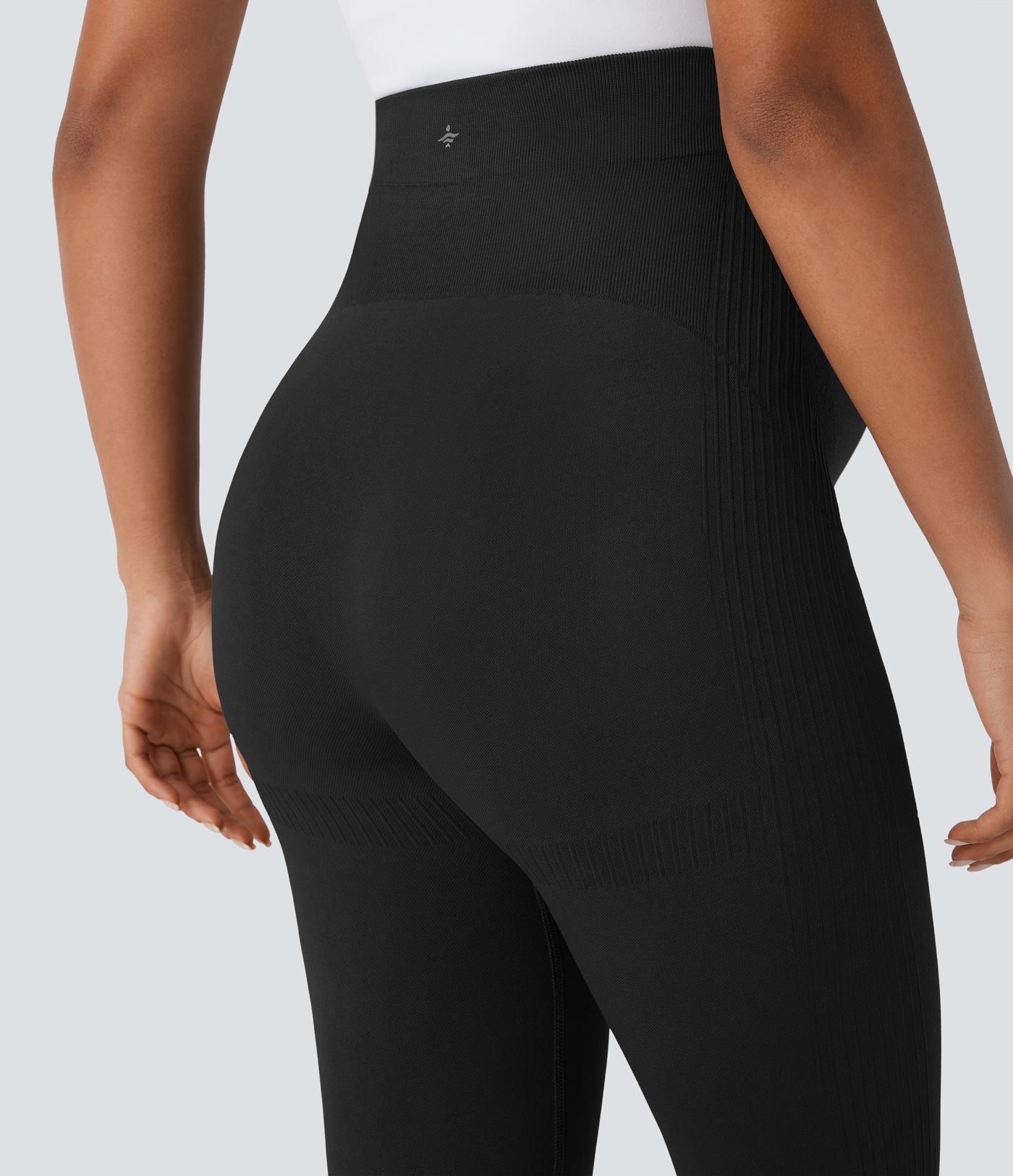 Naadloze Flow – 7/8 zwangerschaps-yogaleggings met superhoge taille