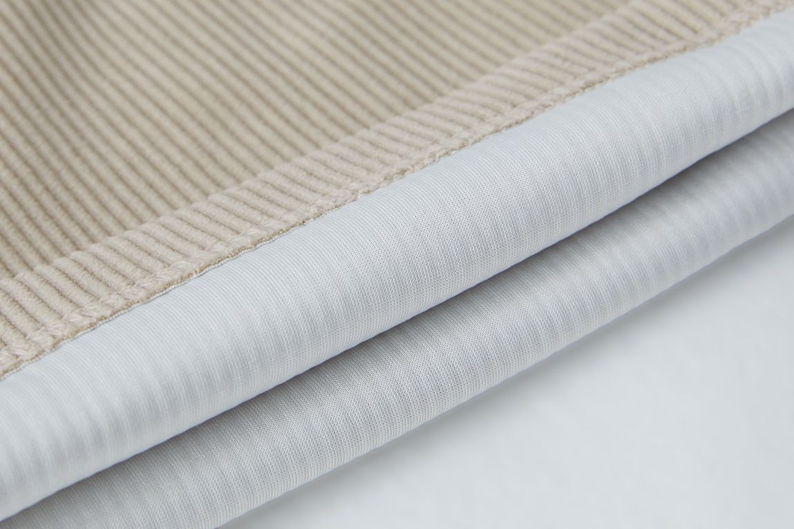 Pantaloni Casual Drepți din Catifea cu Talie Înaltă și Buzunare