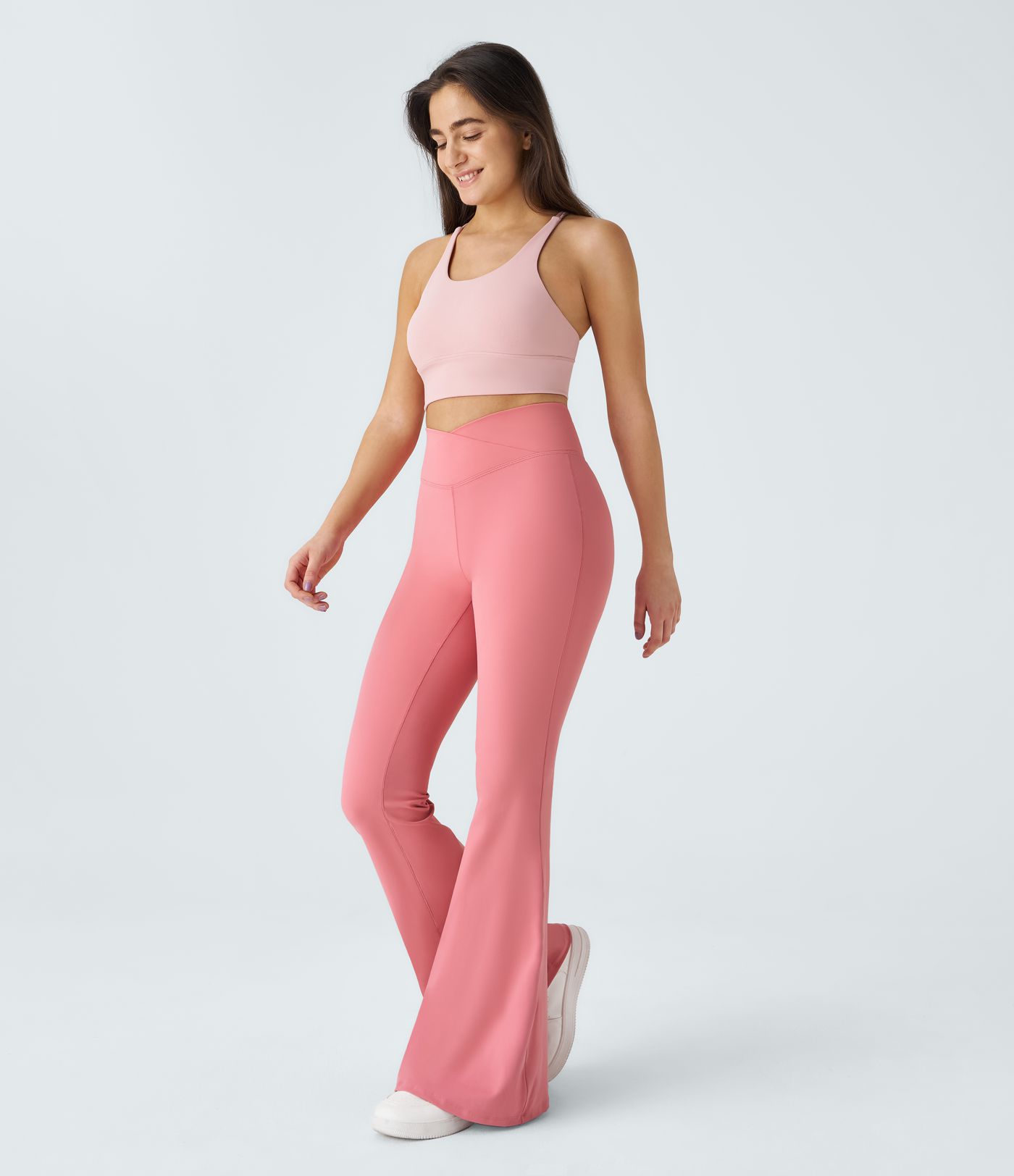 DayStretch Crossover High Waisted Pocket Leggings