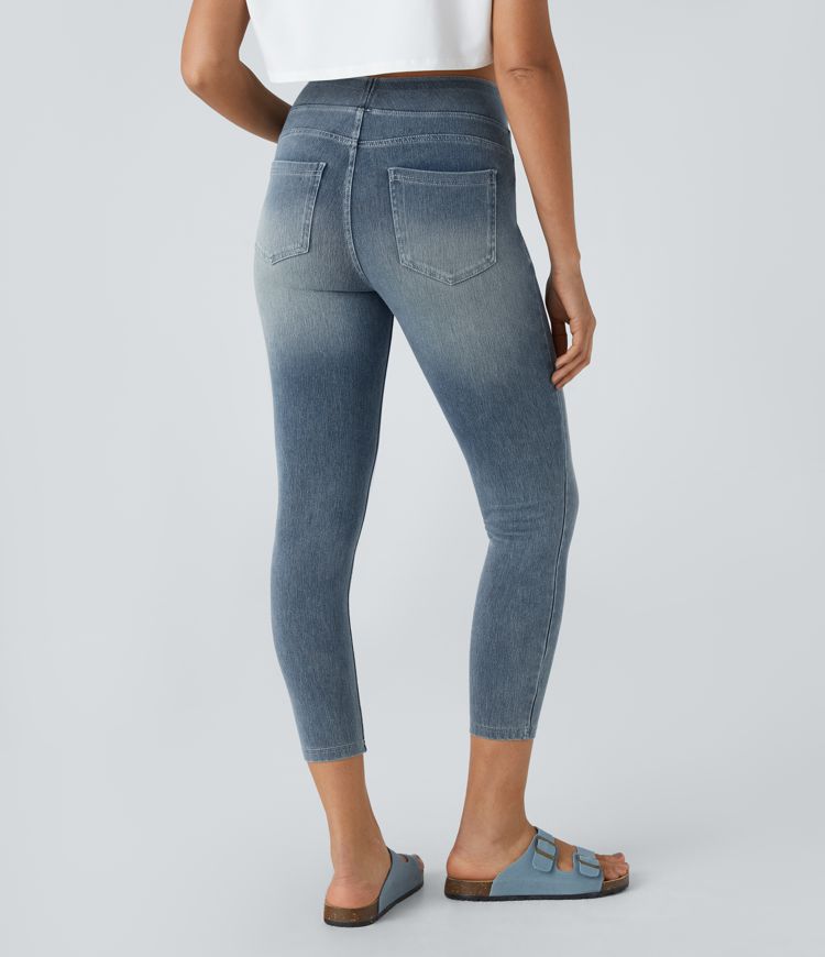 Halara Flex™ High Waisted Pockets Denim Casual Leggings