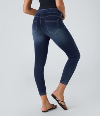 Halara Flex™ High Waisted Pockets Denim Casual Leggings