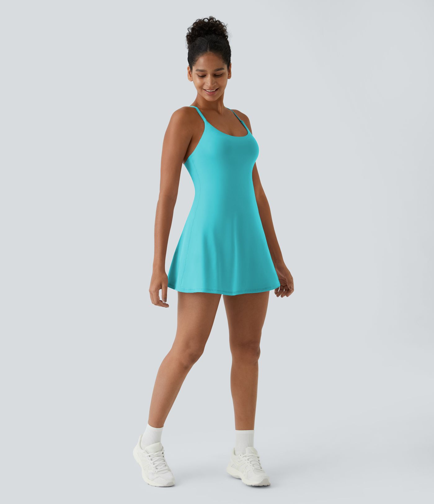 SoftlyZero™ Plush Backless Active Dress-Easy Peezy Edition