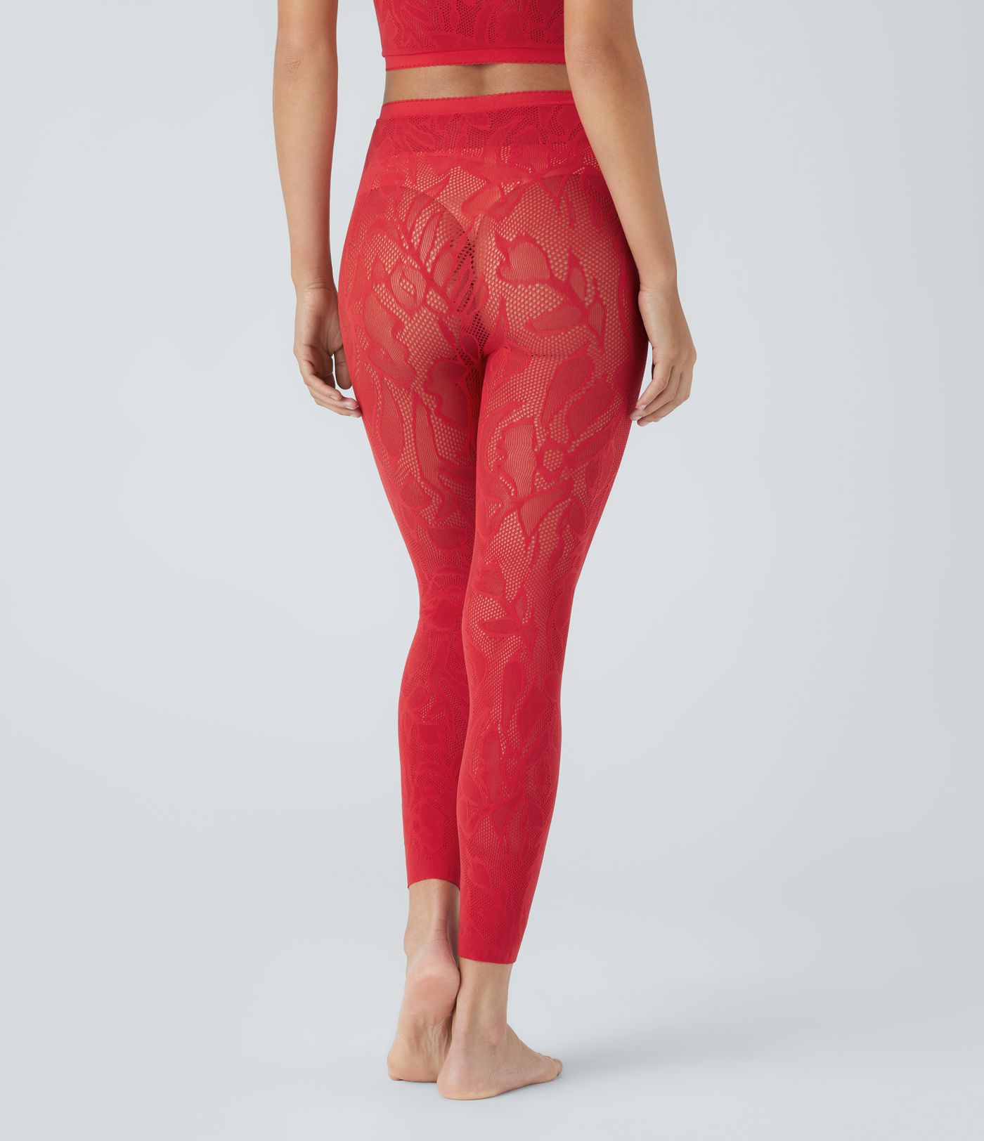 Leggings décontractés Taille Haute avec Découpes Fluides